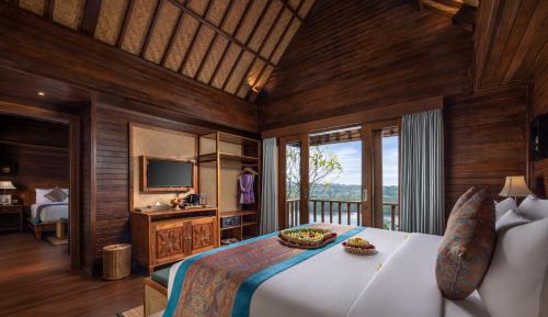 Seaside Wooden Lodge Double with Free Harbor Transport