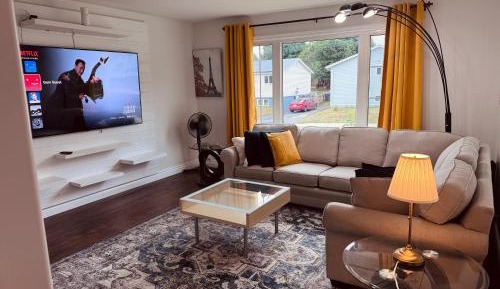 Three-Bedroom Premium Apartment with Balcony