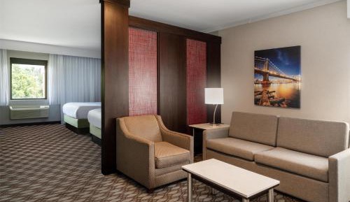 Queen Suite with Two Queen Beds and Sofa Bed