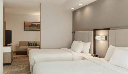 Queen Suite with Two Queen Beds and Trundle Sofa