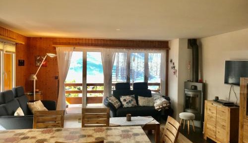 Two-Bedroom Apartment with Mountain View