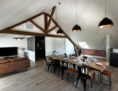 Four-Bedroom Loft Apartment