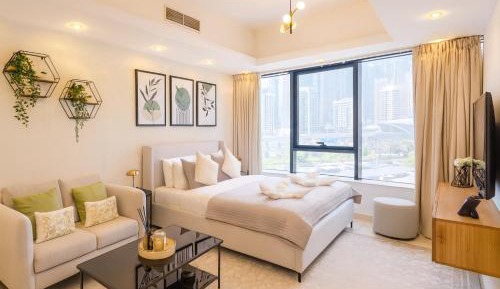 Studio Apartment with One Double Bed