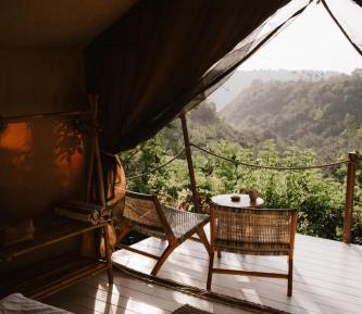 Tent with Valley View