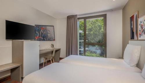 Twin Room with River View