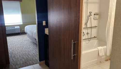 King Room with Hearing Accessible Roll In Shower - Non-Smoking