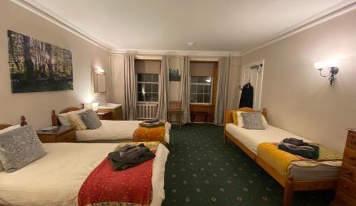 Family Room with Private Bathroom Across The Hallway