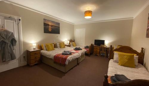 Family Room with Private Bathroom Across The Hallway