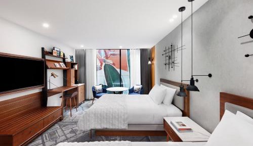 Deluxe Double Room with Two Double Beds