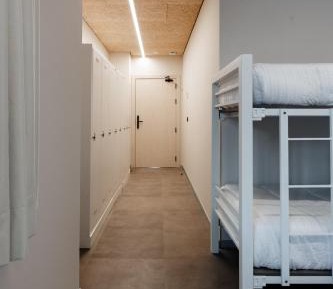Bed in 8-Bed Female Dormitory Room