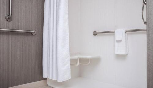 King Room with Sofa Bed and Roll-in Shower - Mobility Accessible
