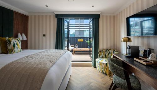 Deluxe Double Room with Roof Terrace