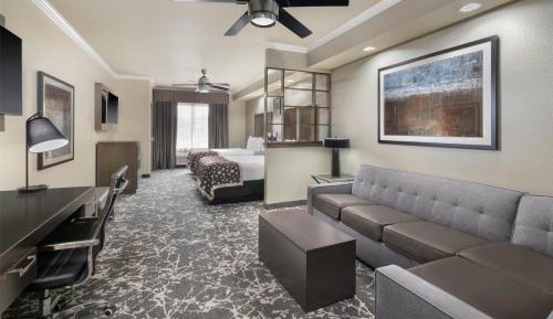 Queen Suite with Two Queen Beds with Sofa Bed