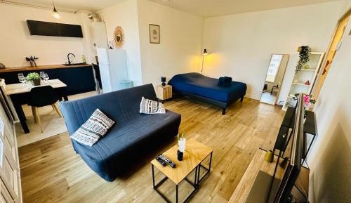 Studio Apartment with Balcony