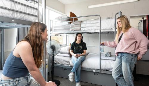 Bed in 6 Bed Female Dormitory Room