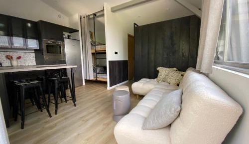 Studio with Pool View