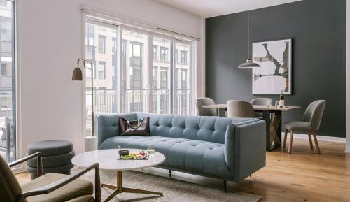 Three-Bedroom Premium Apartment with Balcony