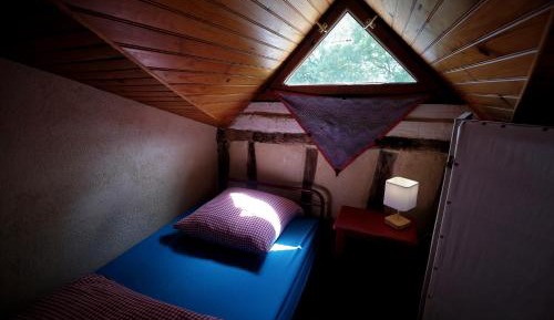 Single Bed in Dormitory Room