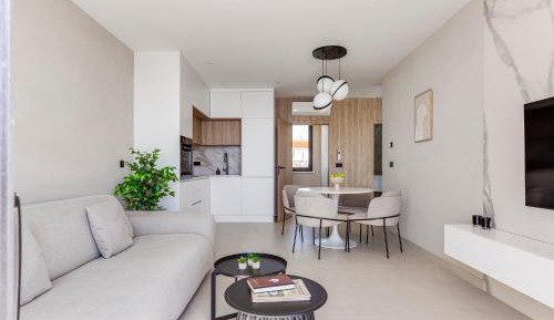 One-Bedroom Apartment with Balcony and Sea View