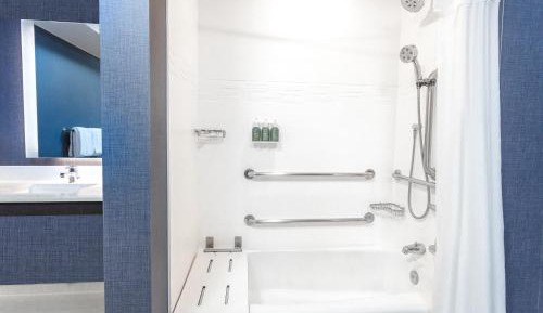 One-Bedroom Queen Suite with Sofa Bed - Mobility Accessible with Tub