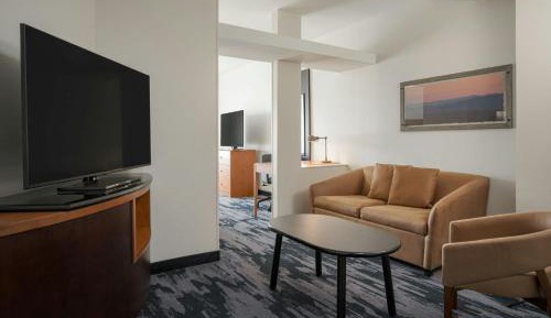 Queen Suite with Two Queen Beds and Sofa Bed