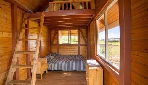 Cabin with Garden View