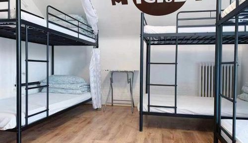 Bed in Male Dormitory Room