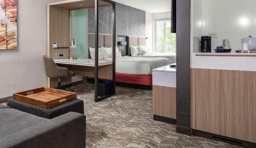 Queen Suite with Two Queen Beds and Trundle Sofa - Communication Assistance