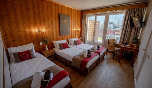 Triple Room with Mont-Blanc View
