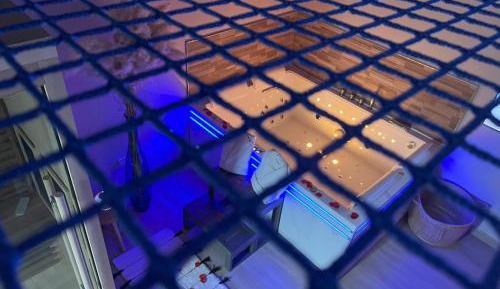 Chambre Lit Queen-Size avec Baignoire Spa