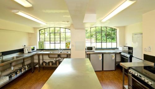 Bunk Bed in Male Dormitory Room with Shared Bathroom