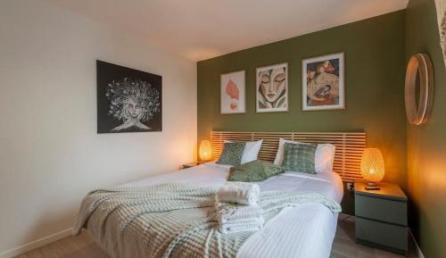 Two-Bedroom Apartment with Balcony