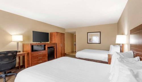 Queen Room with Two Queen Beds and Roll In Shower - Disability Access