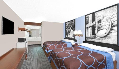 Deluxe Double Room with Two Double Beds - Non-Smoking