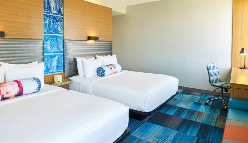 Aloft Double Queen Room, Guest room, 2 Queen