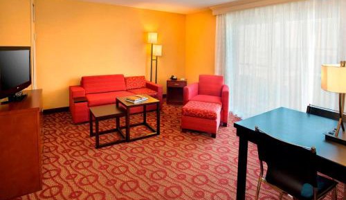 Queen Suite with Two Queen Beds and Sofa Bed