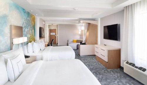 Queen Room with Two Queen Beds and Sofa Bed