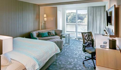 King Room with Balcony, River View and Sofa Bed