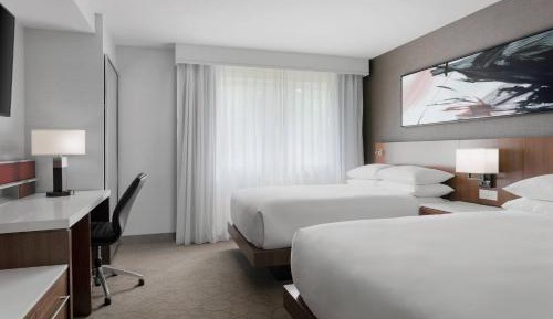 One-Bedroom Suite with Two Double Beds and Sofa Bed