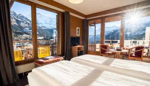 Panorama Jungfrau View Double with Balcony