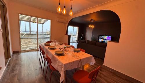 Three-Bedroom Apartment with Mountain View