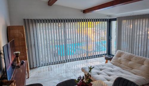 Studio with Pool View