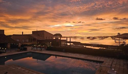 Standard Double Room - Pond Front View and Terrace