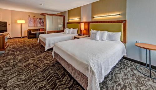 Queen Suite with Two Queen Beds and Sofa Bed