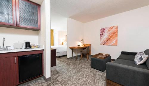 King Suite with Trundle Sofa - Hearing Accessible