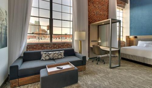King Suite with Stadium View and Sofa Bed