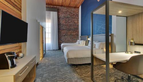 Queen Suite with Two Queen Beds and Sofa Bed