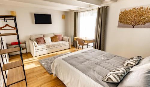 Family Room with Bathroom