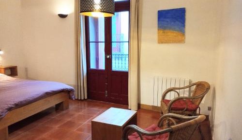 Studio with Balcony