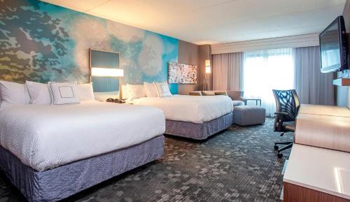 Queen Room with Two Queen Beds and Sofa Bed